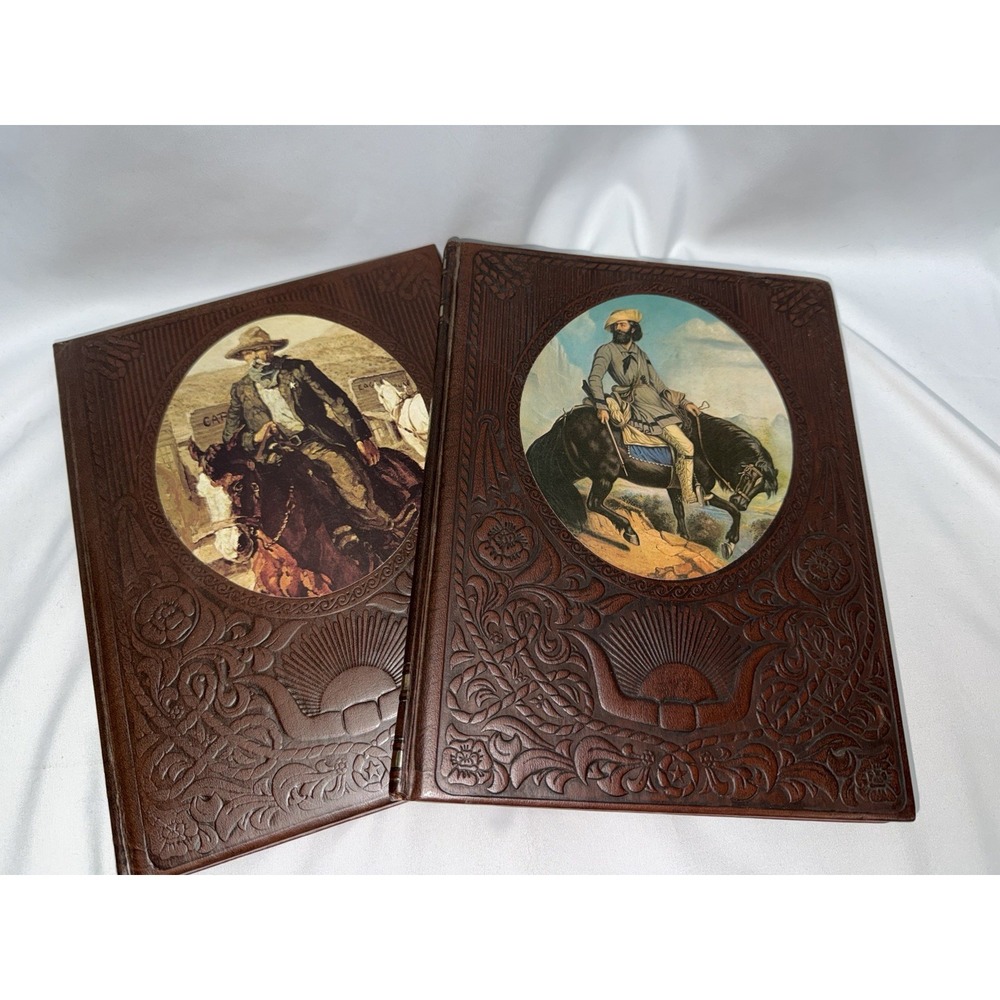 The Old West Book Lot The Gunfighters The Trailblazers Hardbound Time-Life 1973